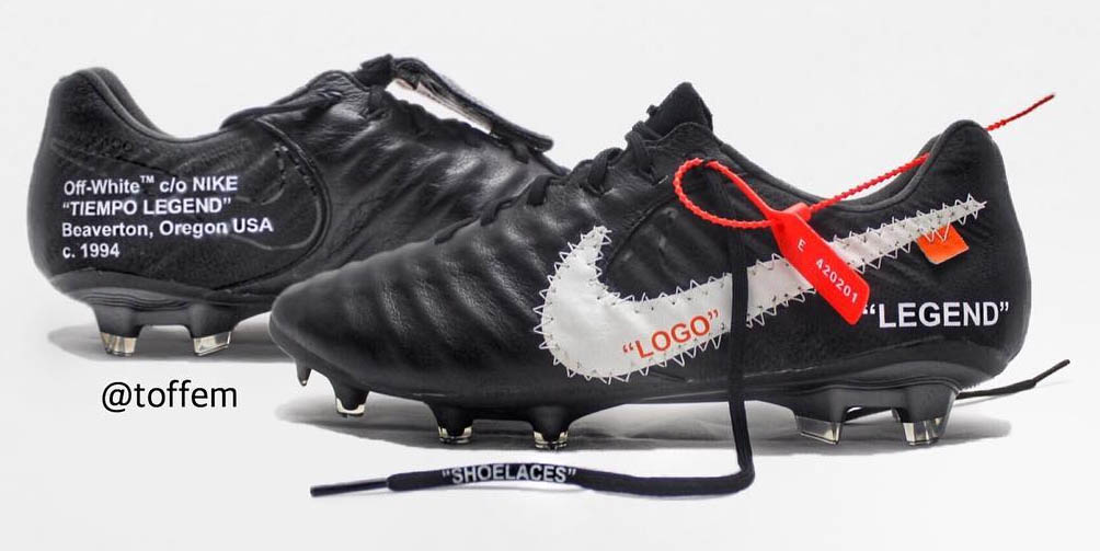 Custom-Made Nike x Off-White Virgil Mercurial Superfly & Tiempo Boots  Revealed - Footy Headlines