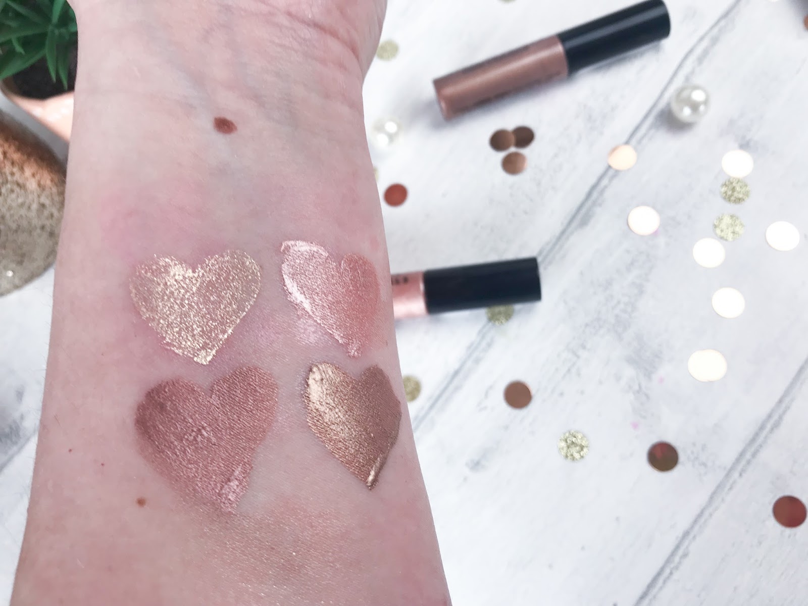 Kathryn's Loves Collection Cosmetics Glam Crystals Liquid Eyeshadows