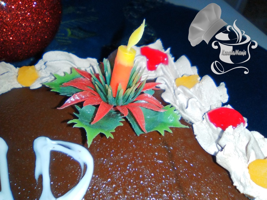 Tarta de Trufa Navideña 4