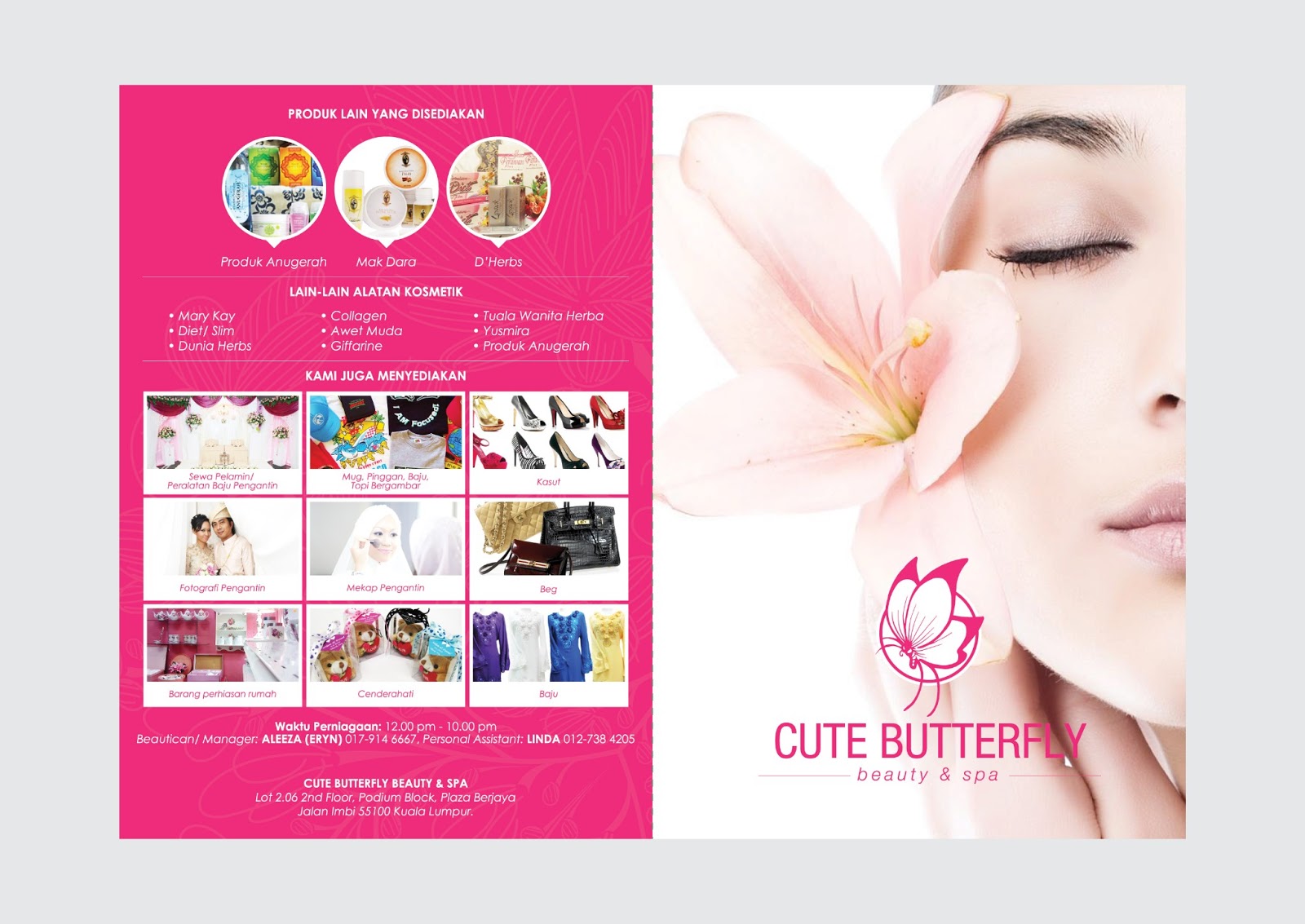 CUTE BUTTERFLY BEAUTY & SPA