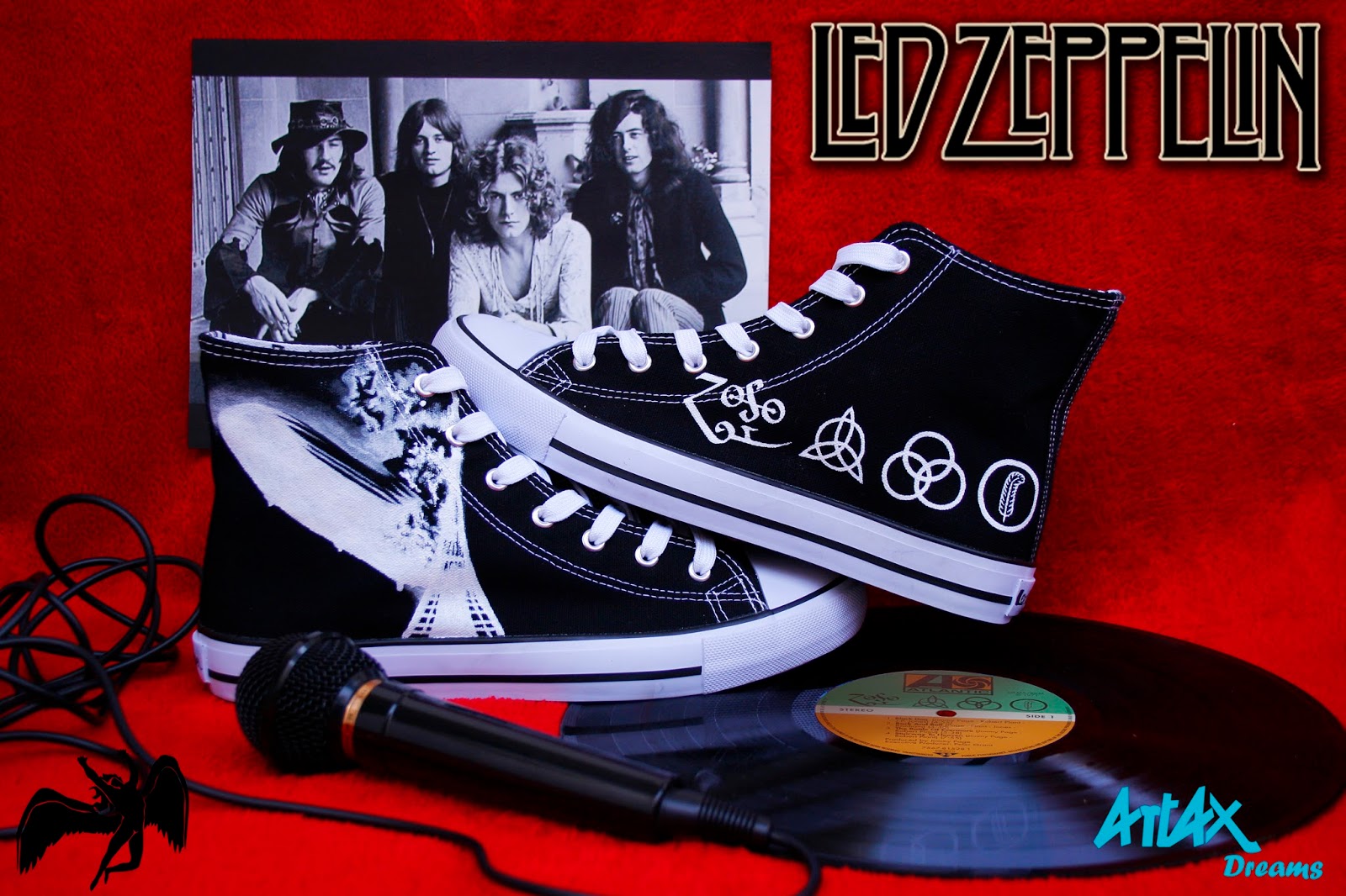 zapatillas led zeppelin