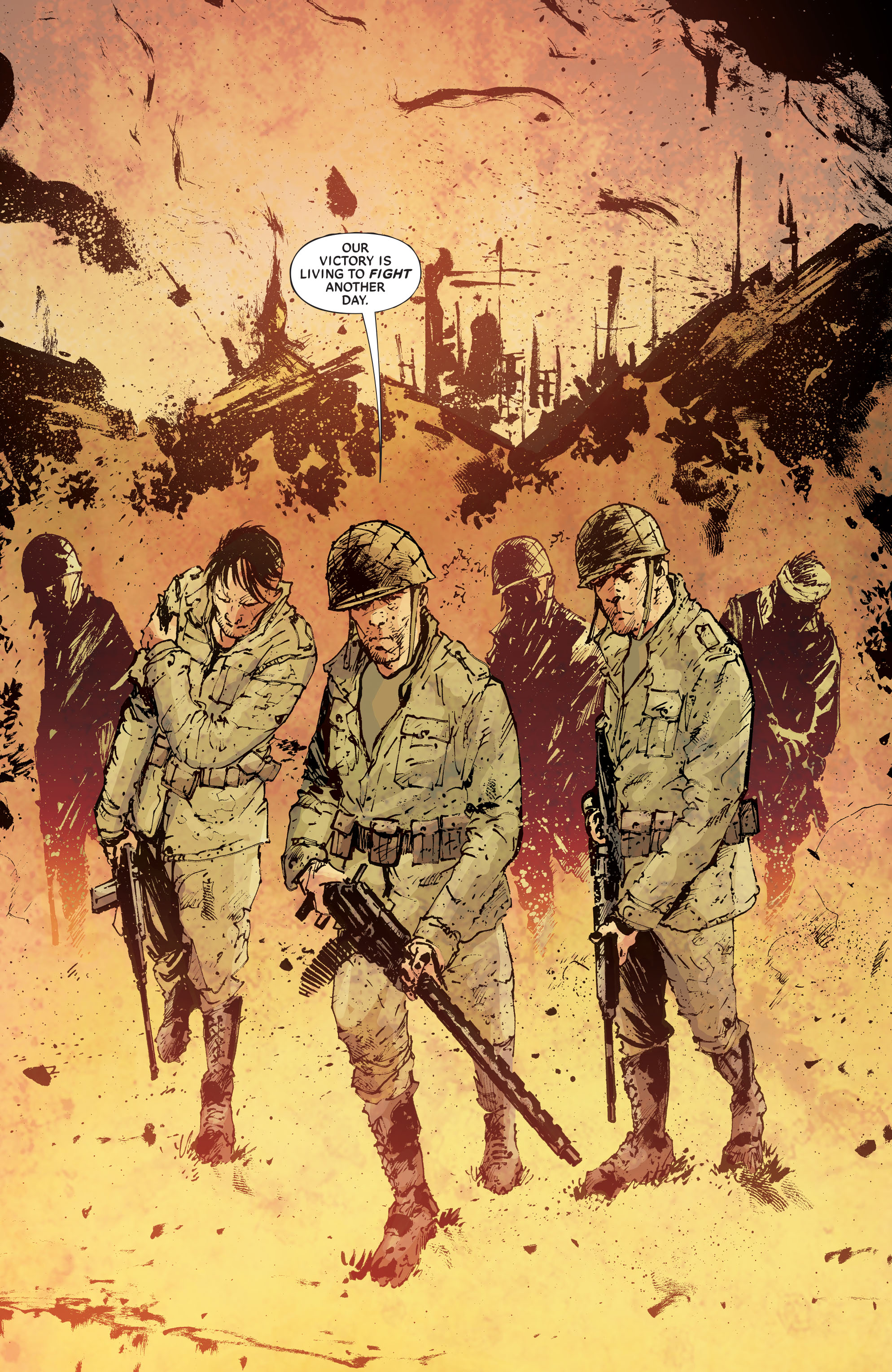 Read online Six Days: The Incredible Story of D-Day's Lost Chapter comic -  Issue # TPB - 107