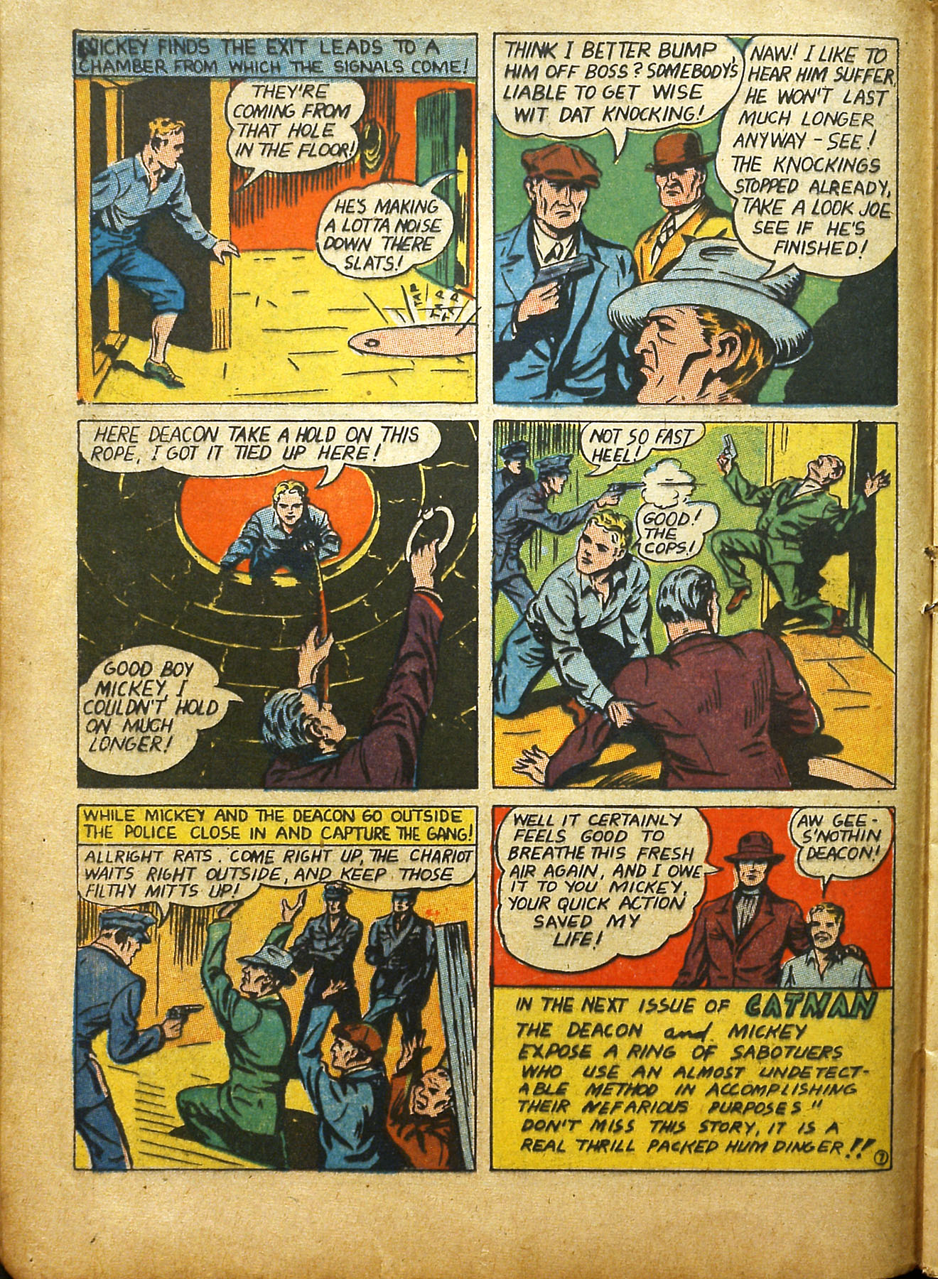 Read online Cat-Man Comics comic -  Issue #19 - 21