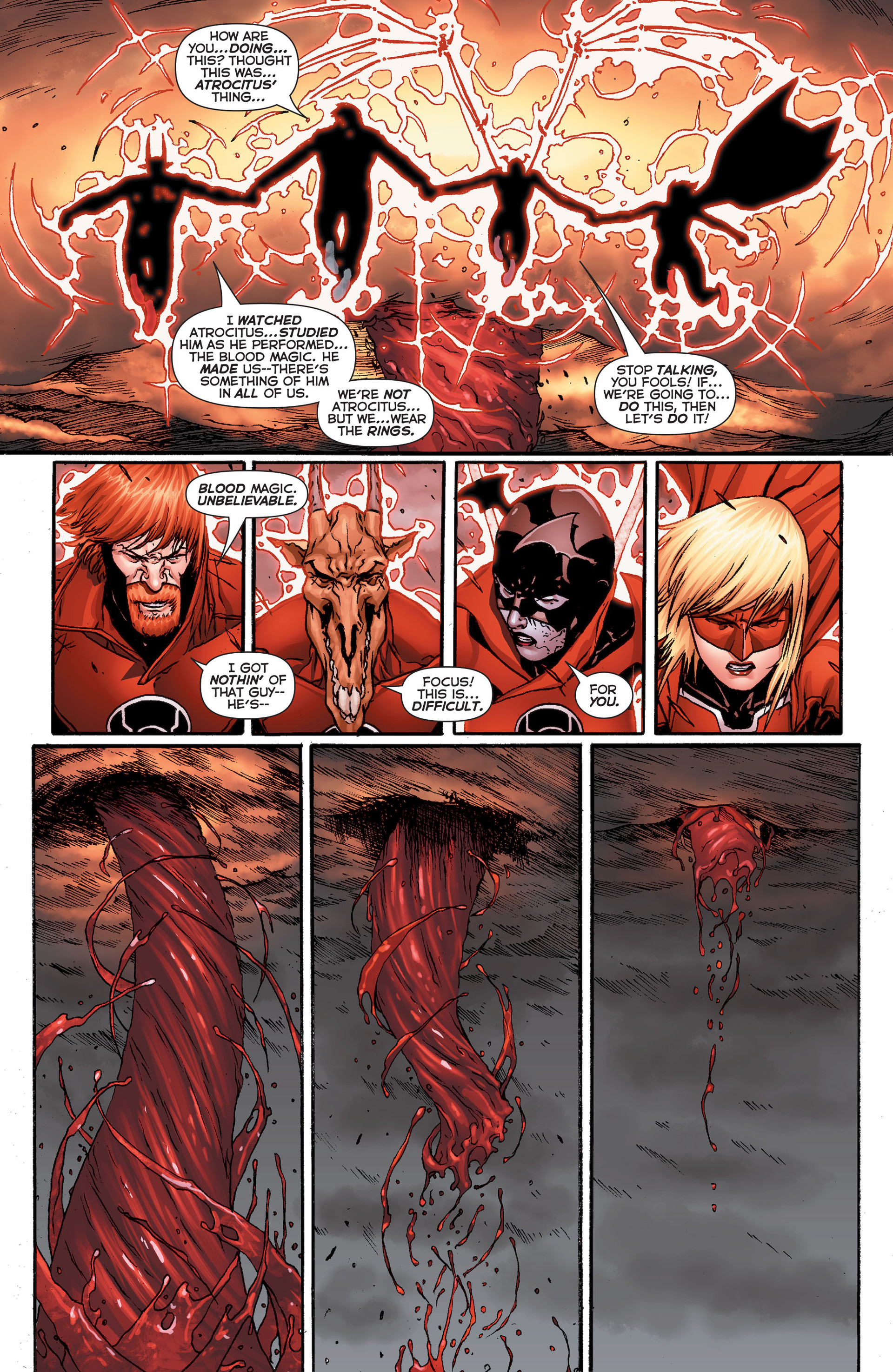 Read online Red Lanterns comic -  Issue #31 - 14