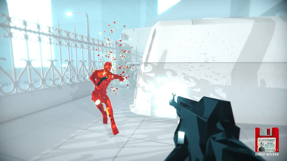 Mind Control Delete, Superhot, FPS, Steam Early Access, IndieGame