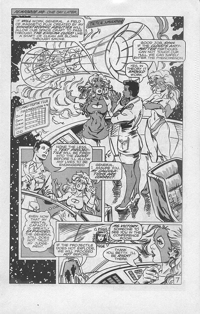 Read online Femforce comic -  Issue #99 - 9