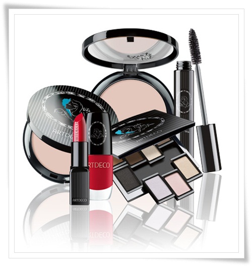 Blonde&Red: Art Deco Make-Up By DIta Von Teese...