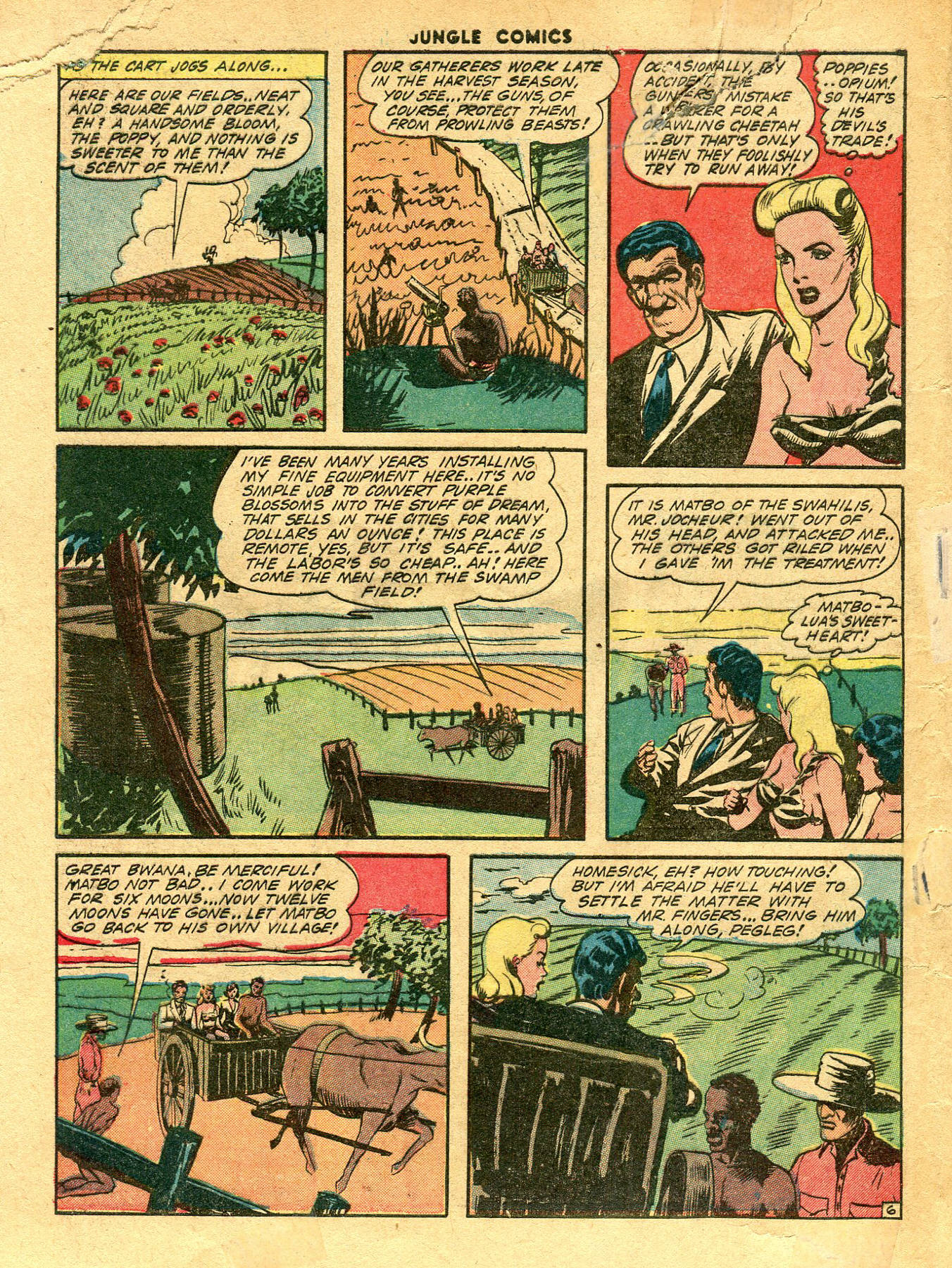 Read online Jungle Comics comic -  Issue #43 - 54