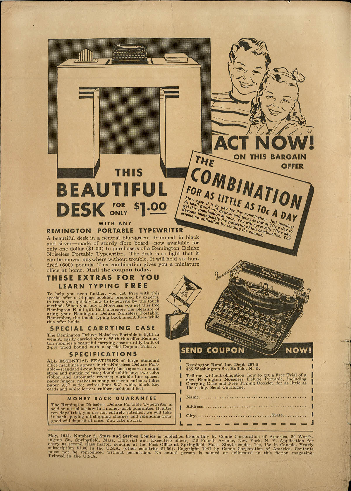 Read online Stars and Stripes Comics comic -  Issue #2 - 2