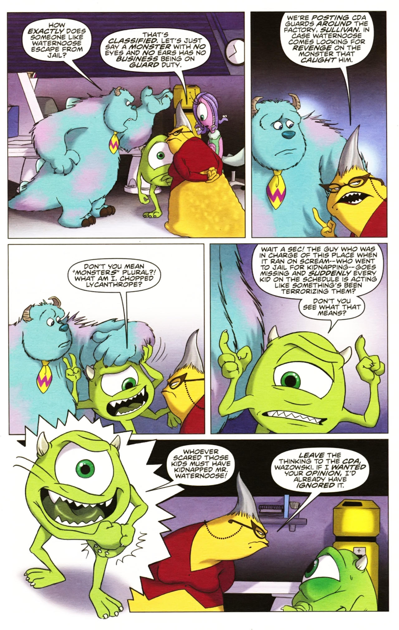 Read online Monsters, Inc: Laugh Factory comic -  Issue #2 - 8