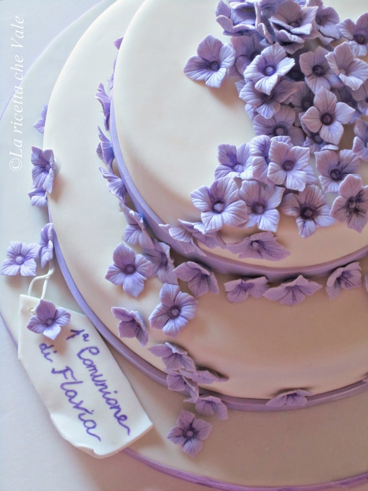 hydrangea cake