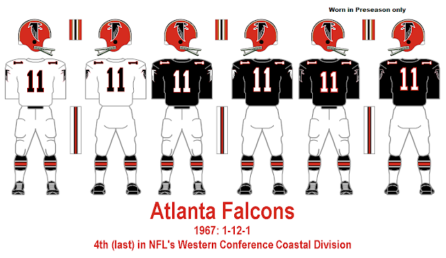 Bill's Update Blog: 1966-69 Atlanta Falcons