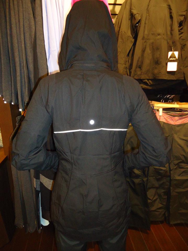 lululemon running rain jacket