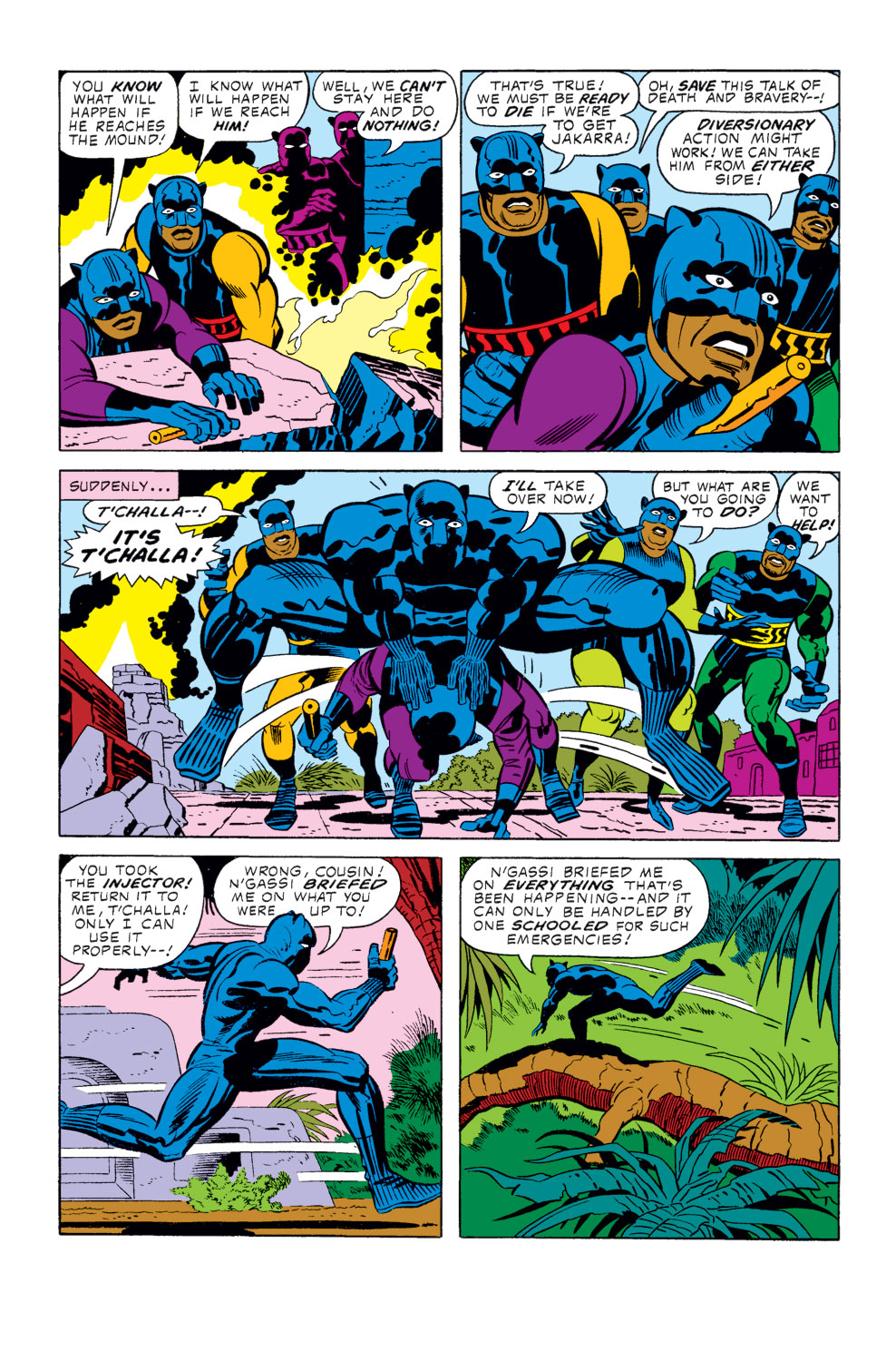 Read online Black Panther (1977) comic -  Issue #10 - 15