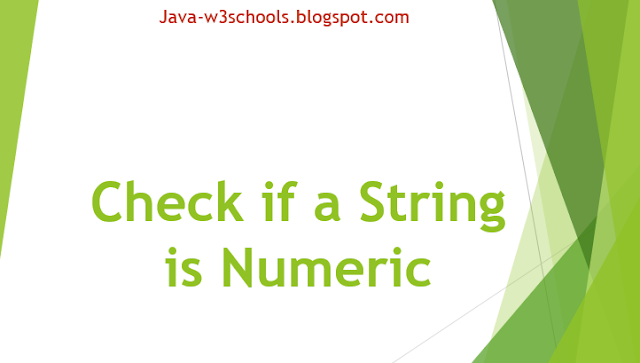 Java Program To Check If A String Is Number Or Contains At Least One Digit JavaProgramTo
