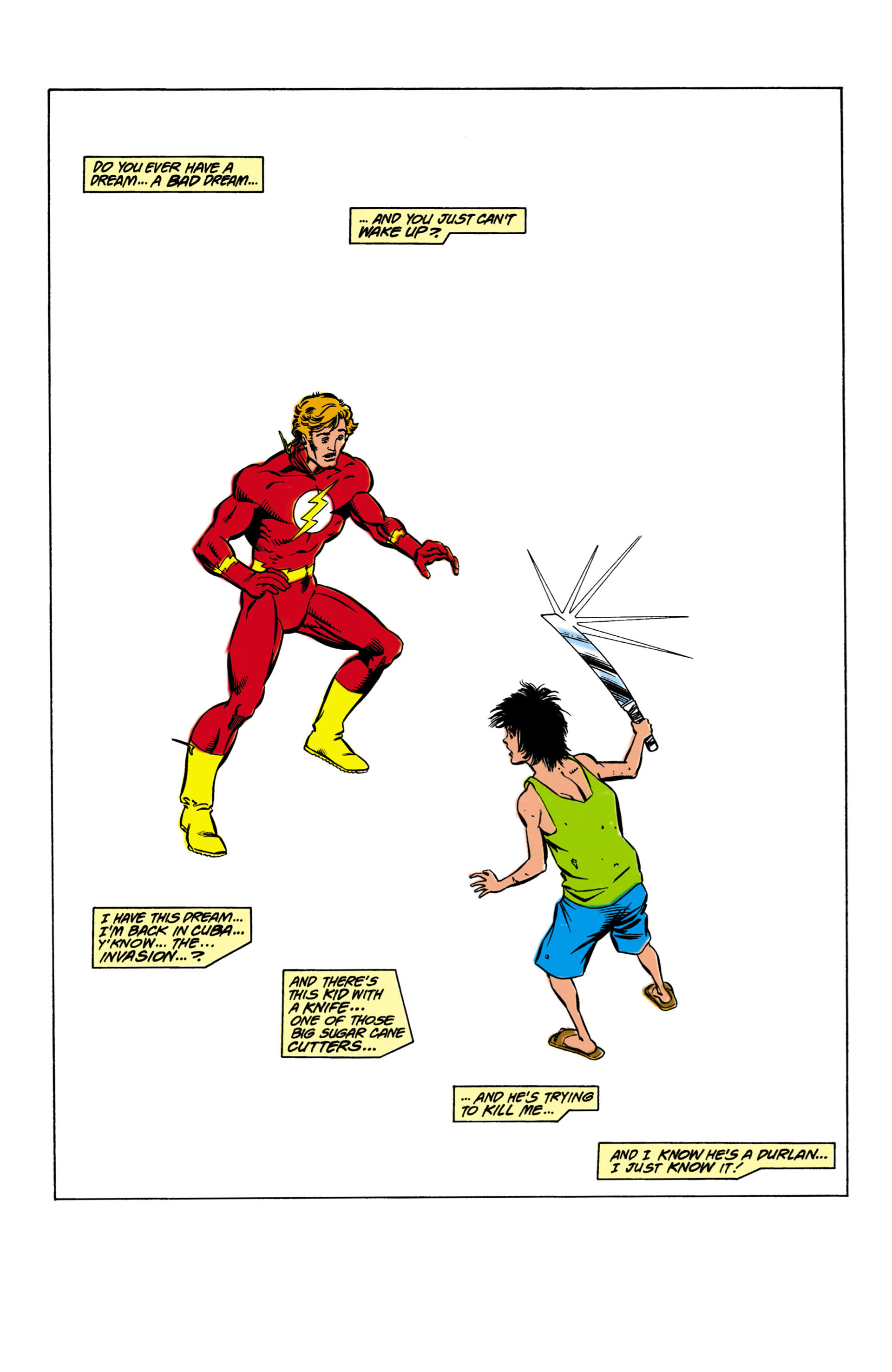 Read online The Flash (1987) comic -  Issue #34 - 2