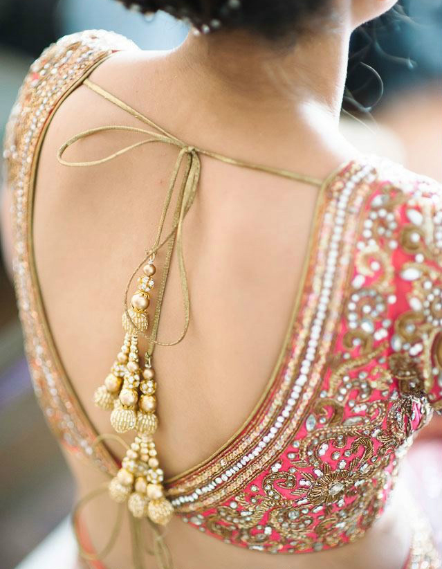 Top 10 V Neck Blouse Designs To Make A Fashion Statement