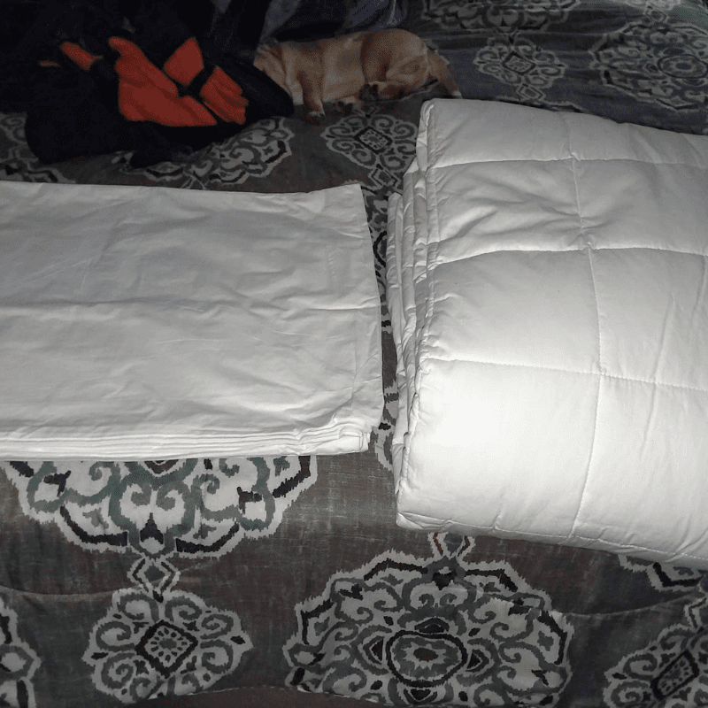 Better Sleep With Pure Pressure Weighted Blanket Amy & Aron's