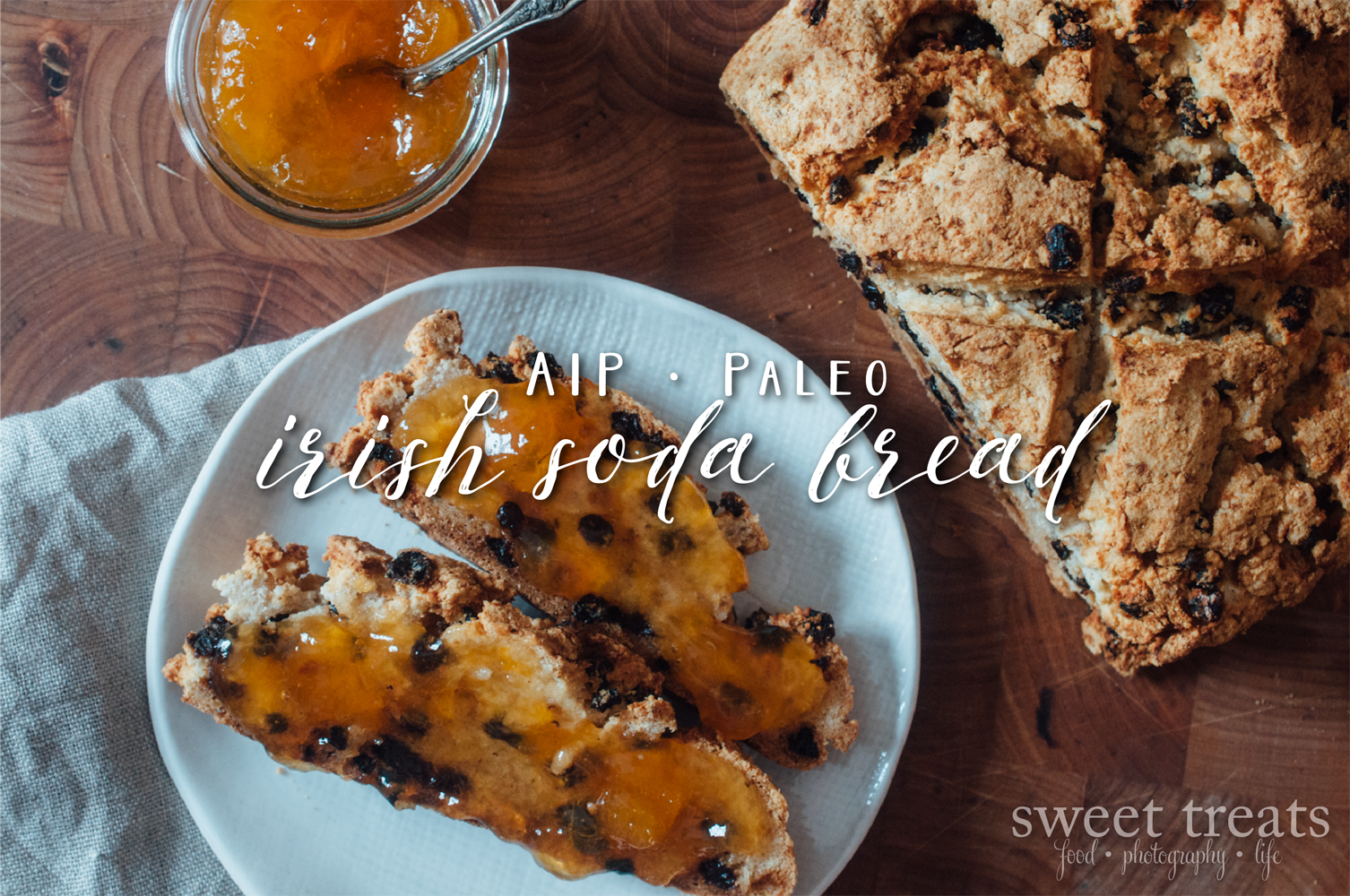 Sweet Treats food, photography, life Irish Soda Bread (AIP & Paleo), with video