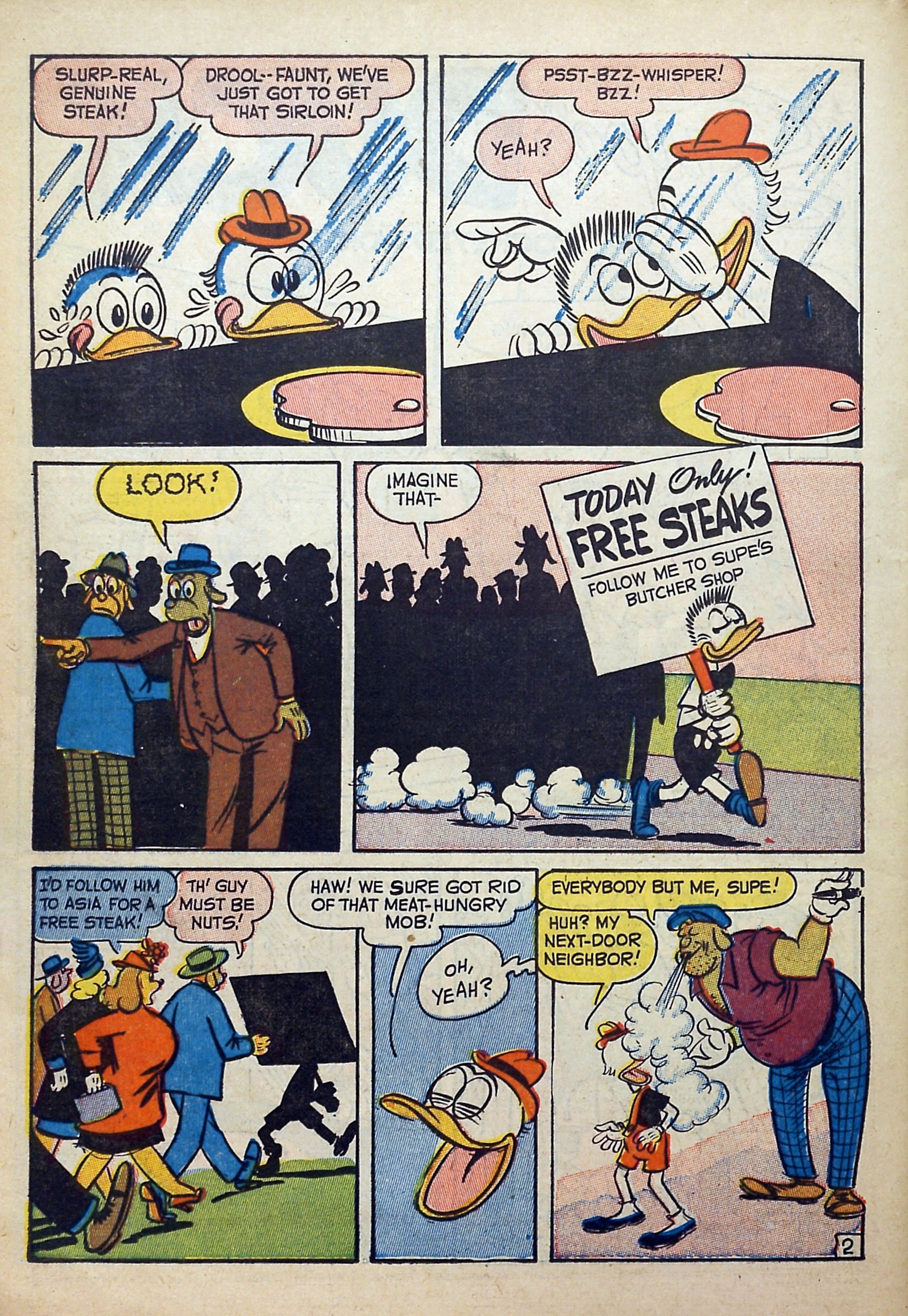 Read online Super Duck Comics comic -  Issue #4 - 38