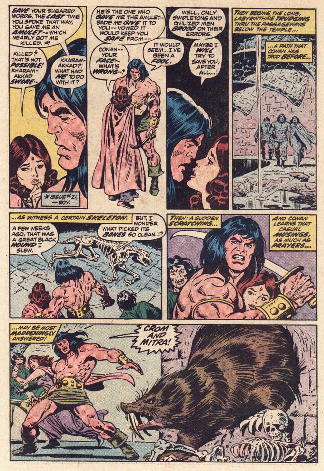 Conan the Barbarian (1970) Issue #26 #38 - English 16