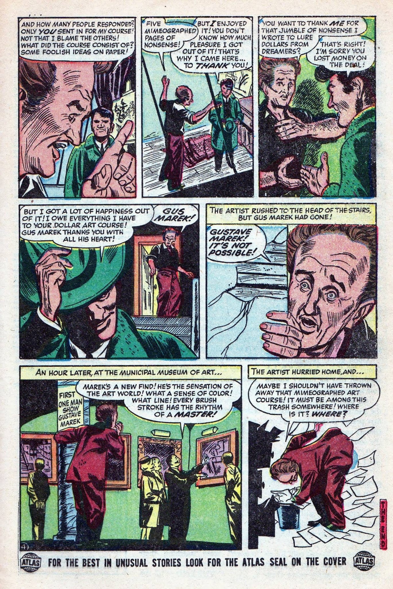 Read online Mystic (1951) comic -  Issue #38 - 24