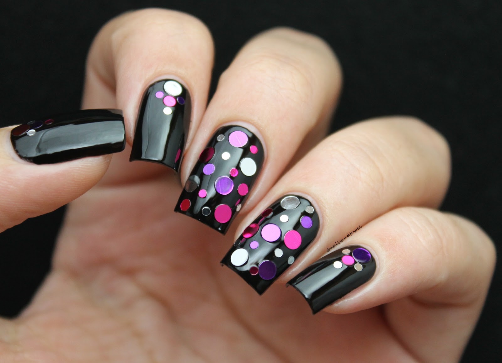 My Nail Art Journal Confetti Nails + Whats Up Nails