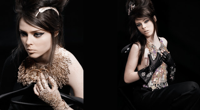 Karl Lagerfeld tribute to Amy Winehouse style