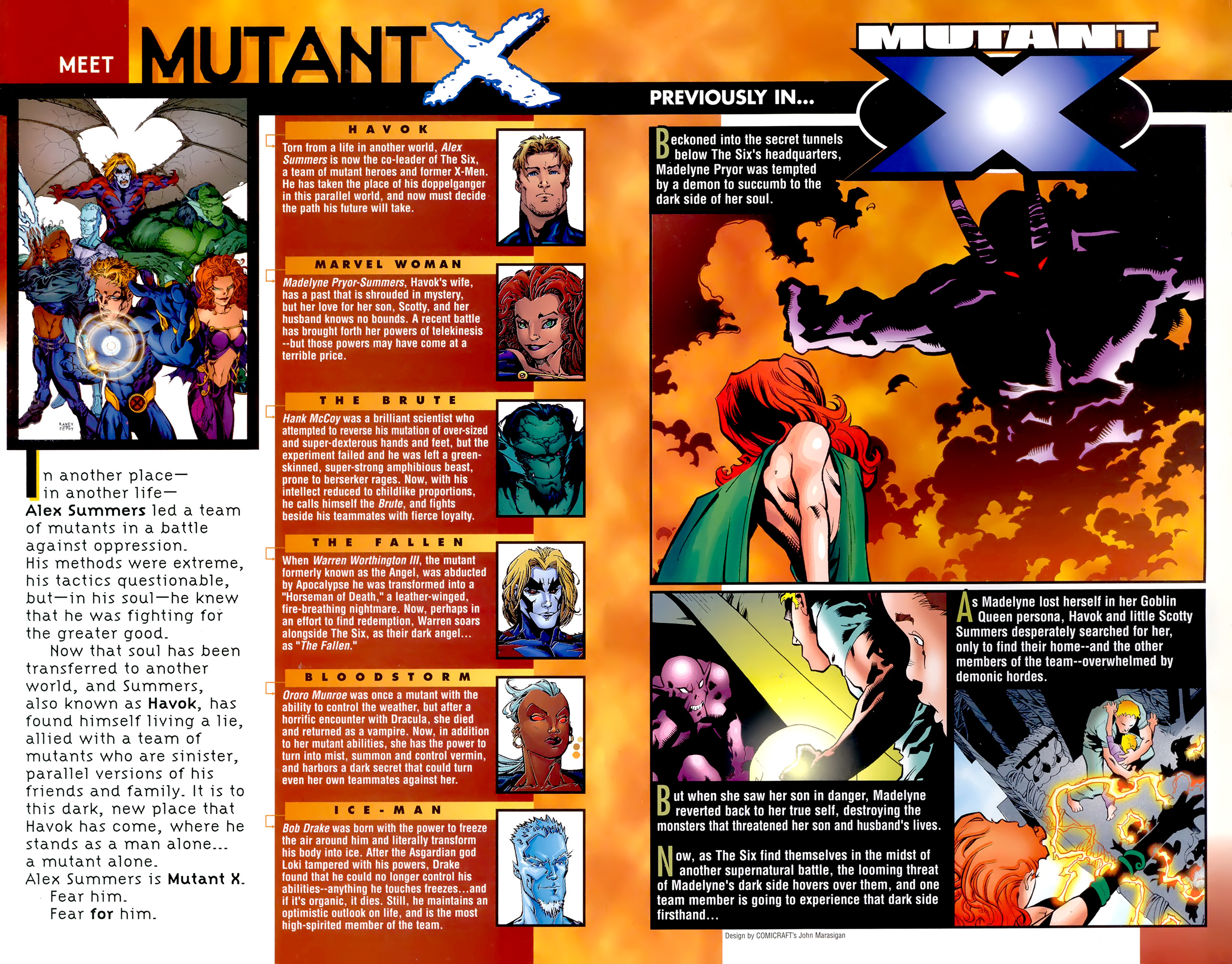 Read online Mutant X comic -  Issue #5 - 2
