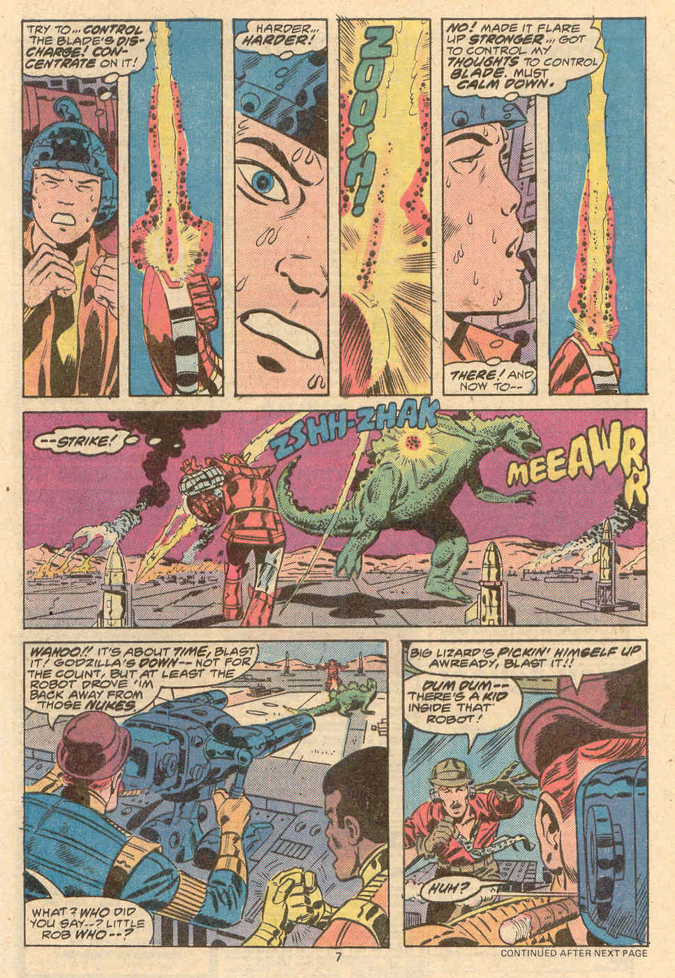 Read online Godzilla (1977) comic -  Issue #8 - 6