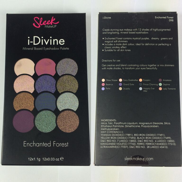 Karen Pajarillaga: Sleek MakeUP &lsquo;Enchanted Forest&rsquo; eyeshadow palette