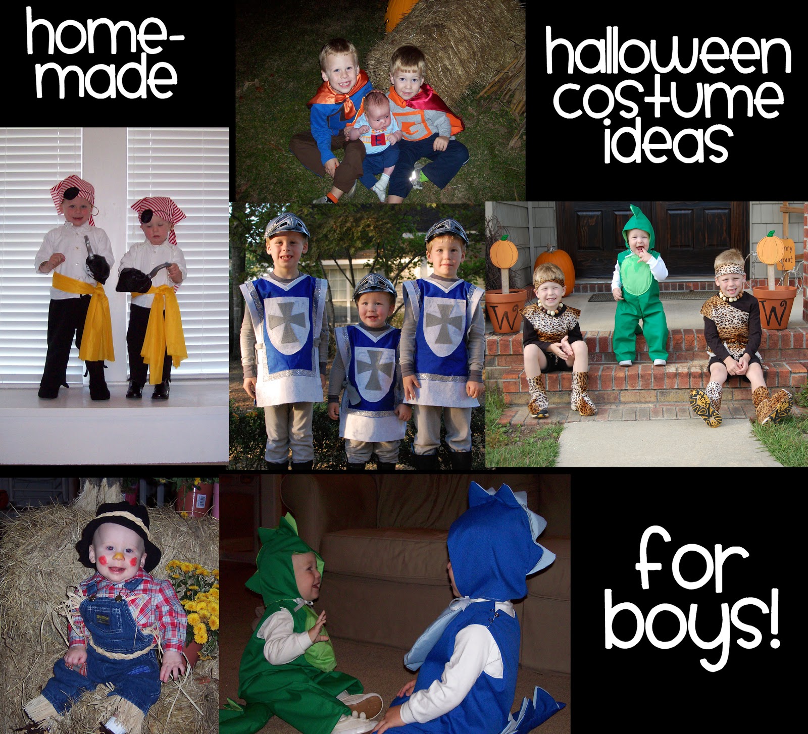 *Random Thoughts of a SUPERMOM!*: Homemade Halloween Costume Ideas for Boys