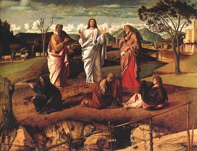 ARTE RELIGIOSO La Transfiguración por Giovanni Bellini (1487)
