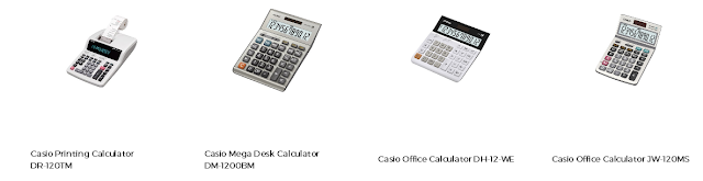 Jenis dan Kategori Kalkulator Casio - Sahabat Utama