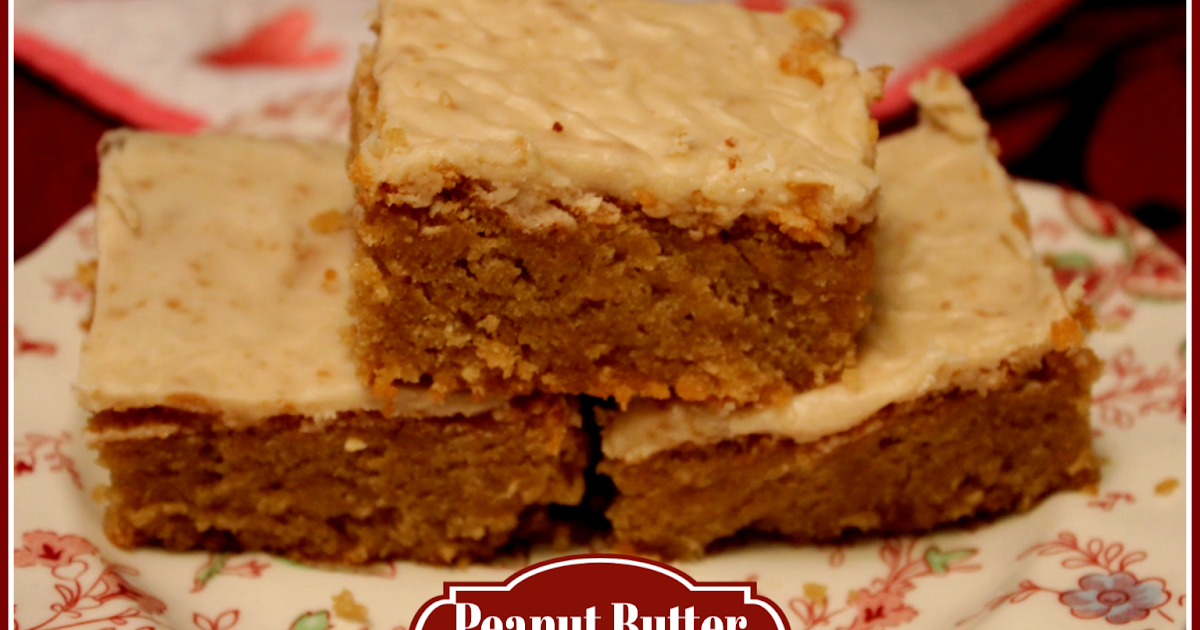 Sweet Tea and Cornbread Peanut Butter Brownies!!!