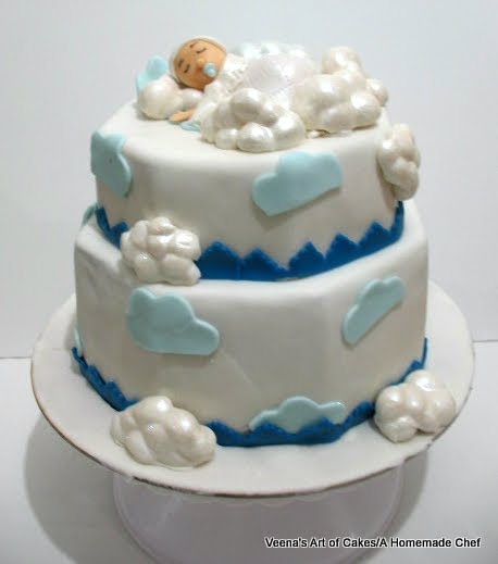 clouds Babay clouds  the Baby a how in make Britt. buttercream for cake sleeping to