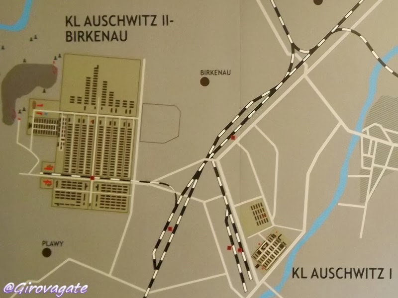 mappa Auschwitz Birkenau