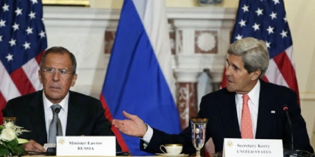  Menteri Luar Negeri AS dan Rusia bertemu di Jenewa, Swiss, untuk membahas Suriah. | Reuters