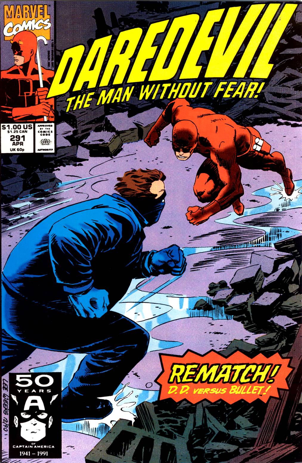 Read online Daredevil (1964) comic -  Issue #291 - 1