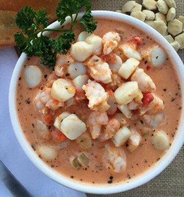 Creamy Tomato Seafood Creamy Tomato Seafood