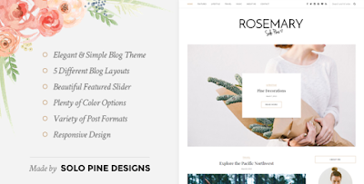 Rosemary Wordpress Theme Free Download