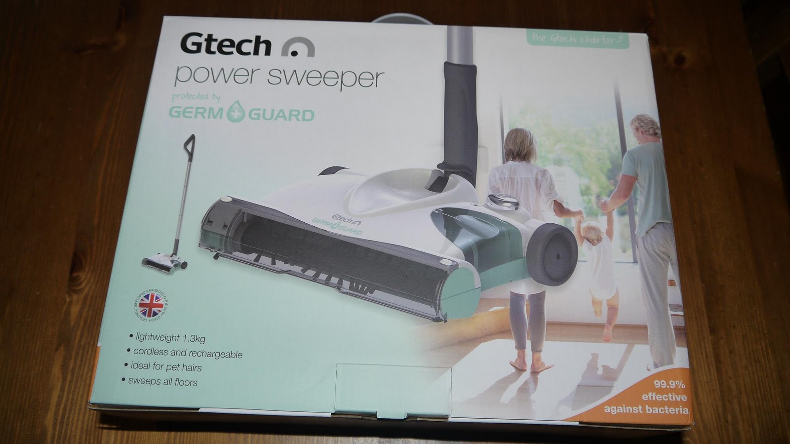 Inside the Wendy House Cleaning up with the GTech Power Sweeper
