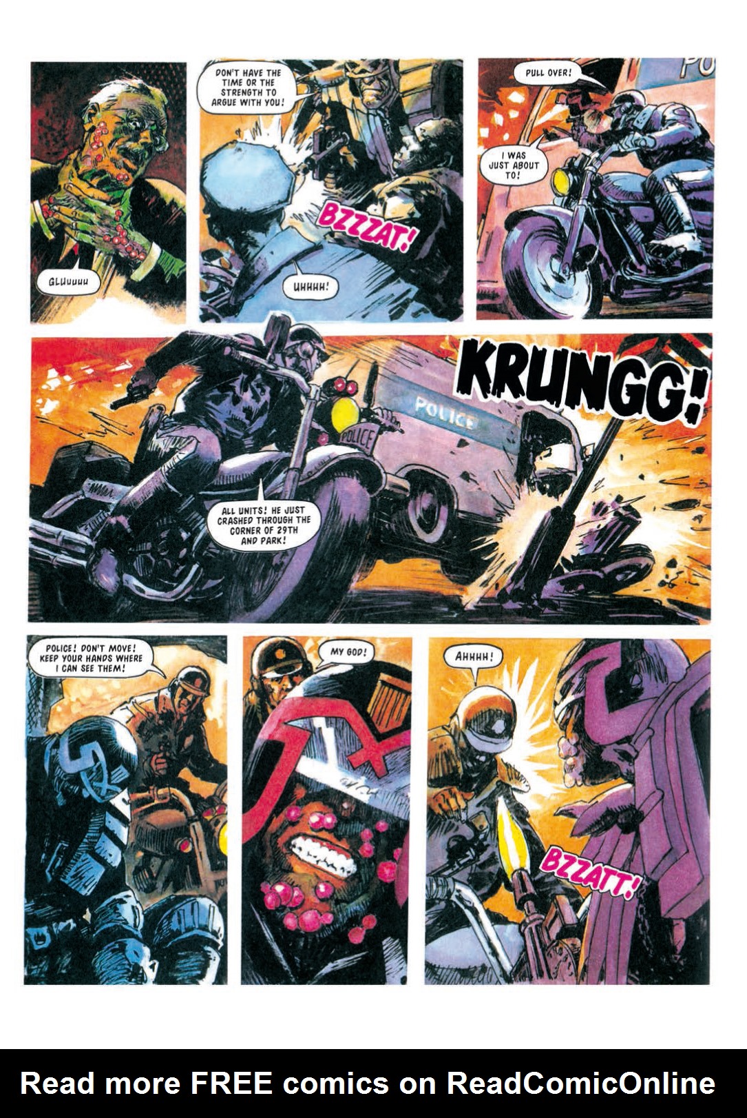 Read online Judge Dredd: The Complete Case Files comic -  Issue # TPB 22 - 94