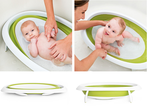 Boon Naked Collapsible Baby Bathtub, best baby bathub review
