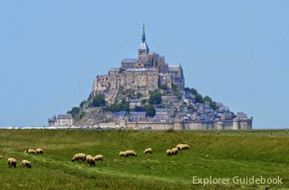 Pulau Mont Saint Michel di Perancis