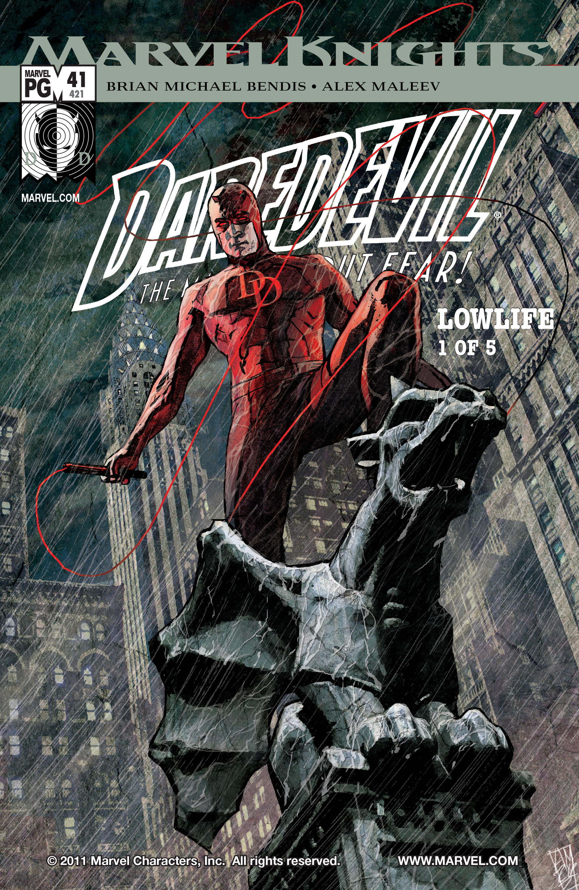 Read online Daredevil (1998) comic -  Issue #41 - 1