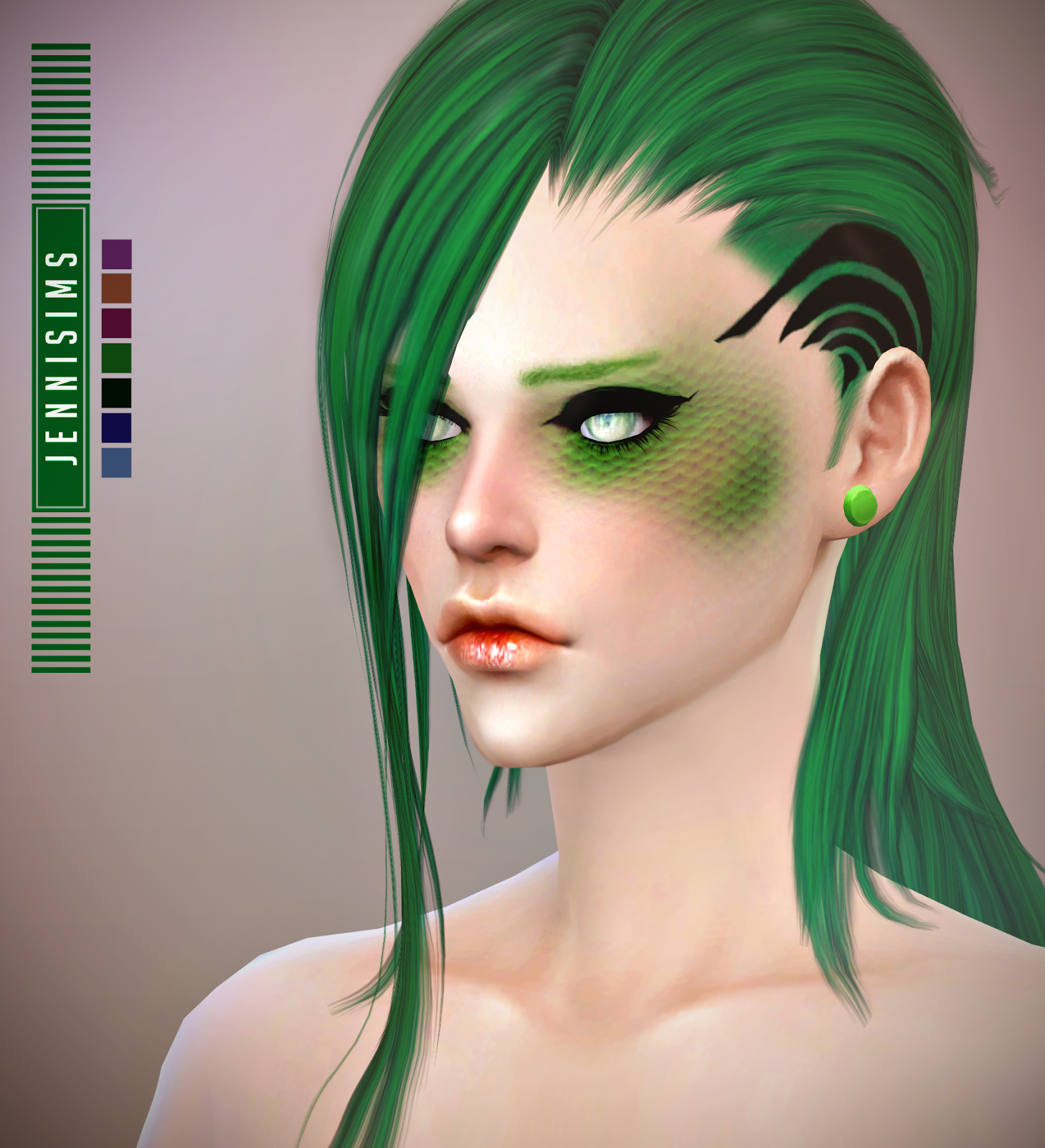 Downloads Sims 4makeup Eyeshadow Snake Jennisims