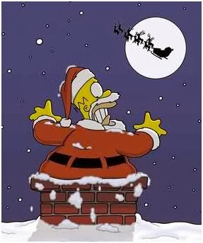 Arte y Arquitectura: Tarjetas navideñas de Los Simpsons