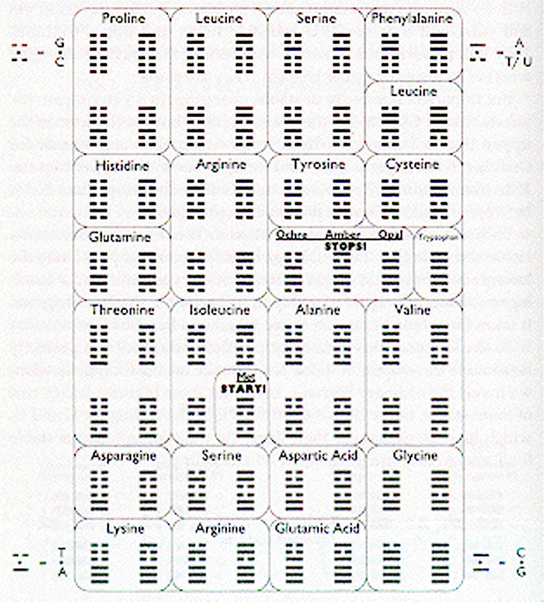 64 Hexagrams Chart