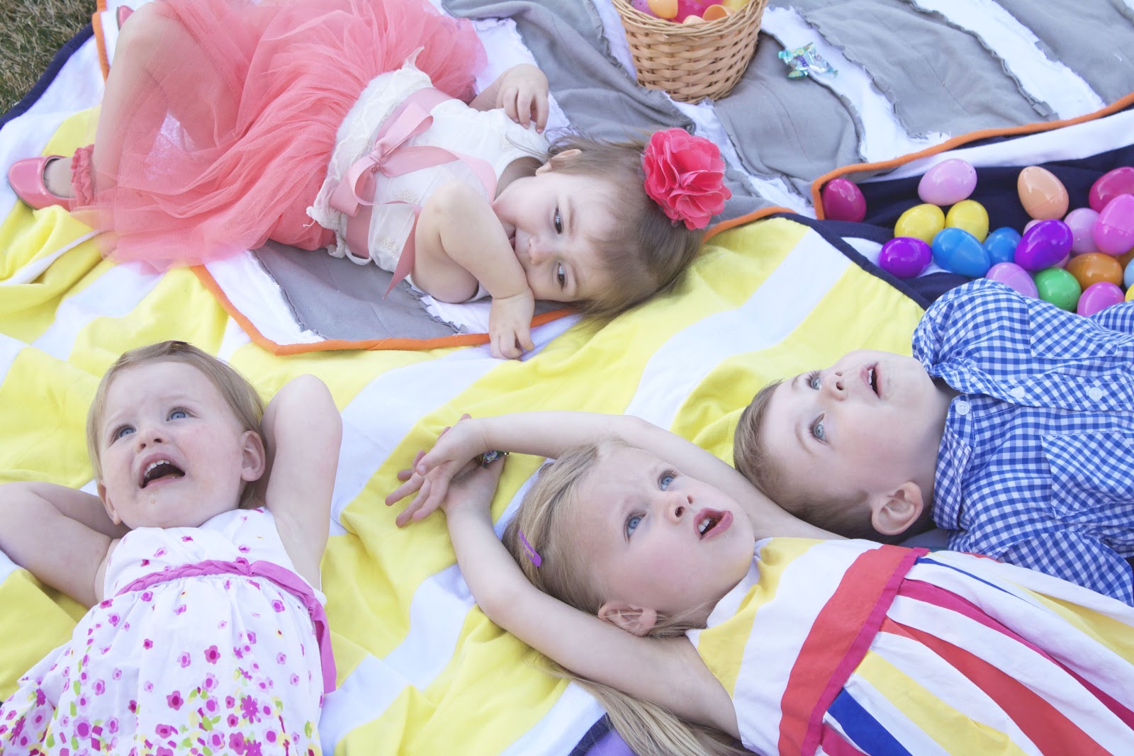 do it yourself divas DIY Baby Rag Quilts in Strips and Stripes